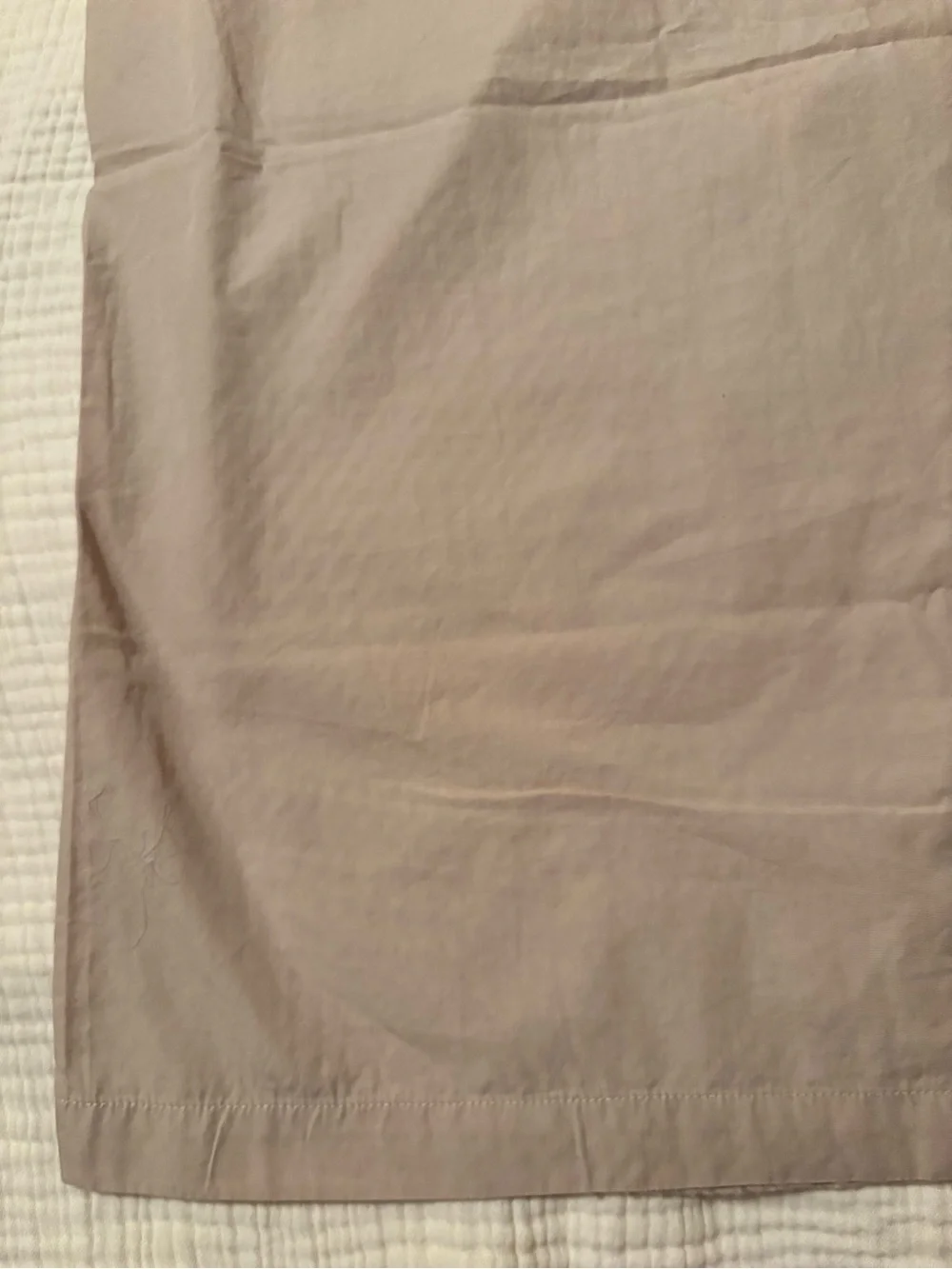 Quince Organic Luxe Honeycomb Duvet Cover Set in Sand - Full/Queen
